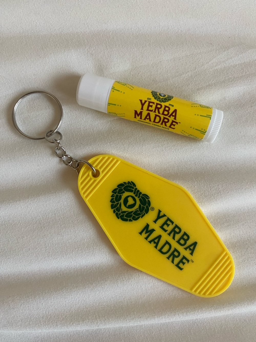 Yerba Madre Chapstick and Keychain